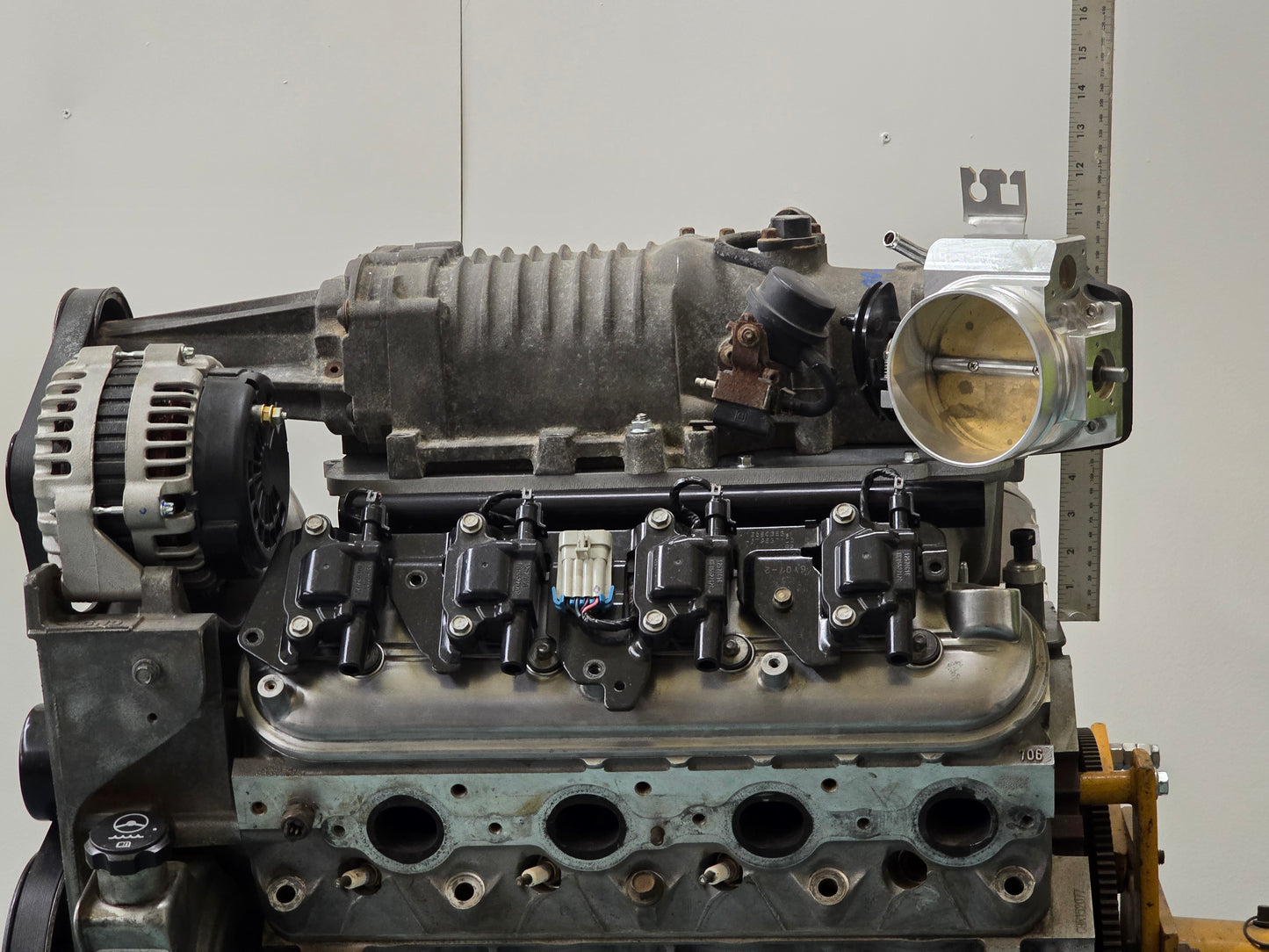 LS "truck" complete supercharger adapter kit