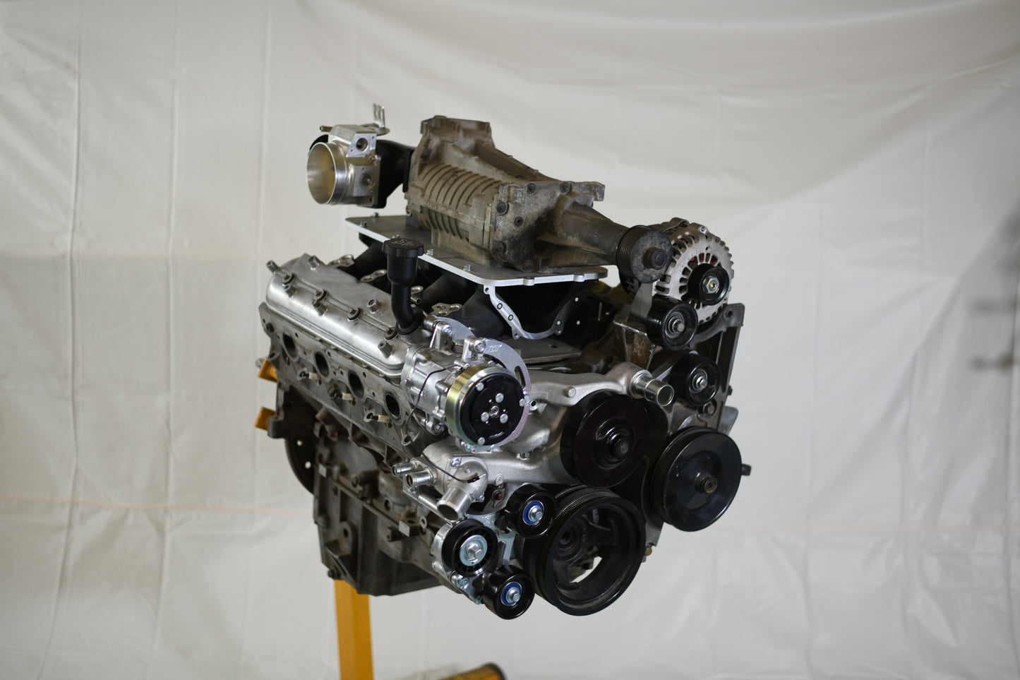 LS "truck" complete supercharger adapter kit