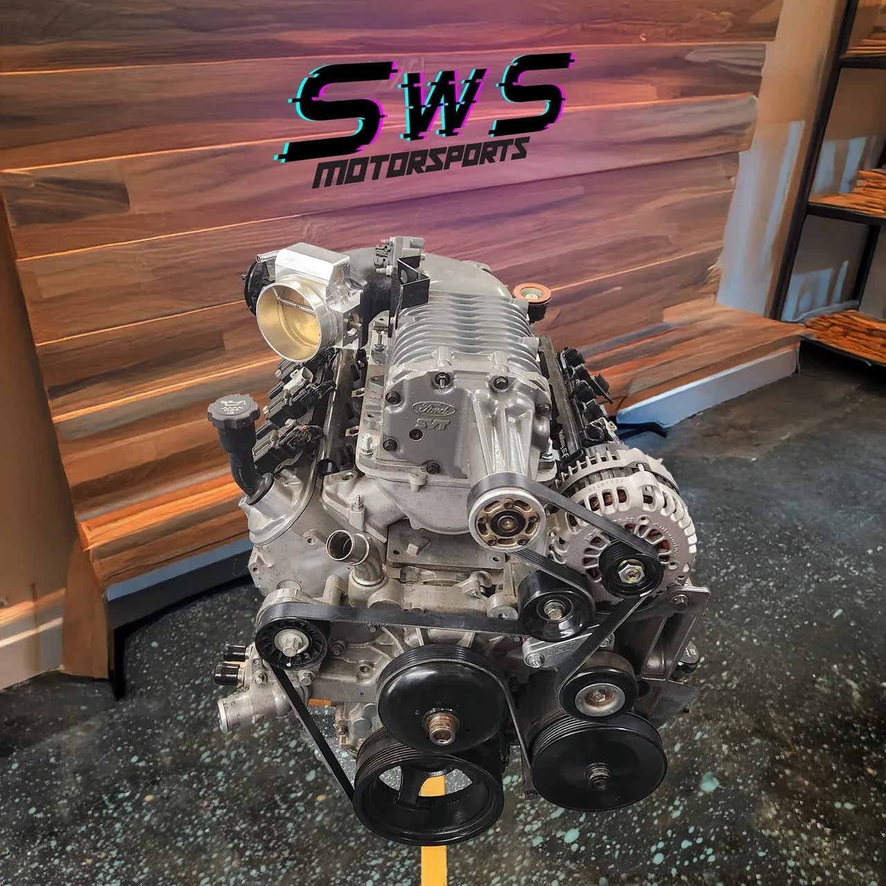 LS "truck" complete supercharger adapter kit