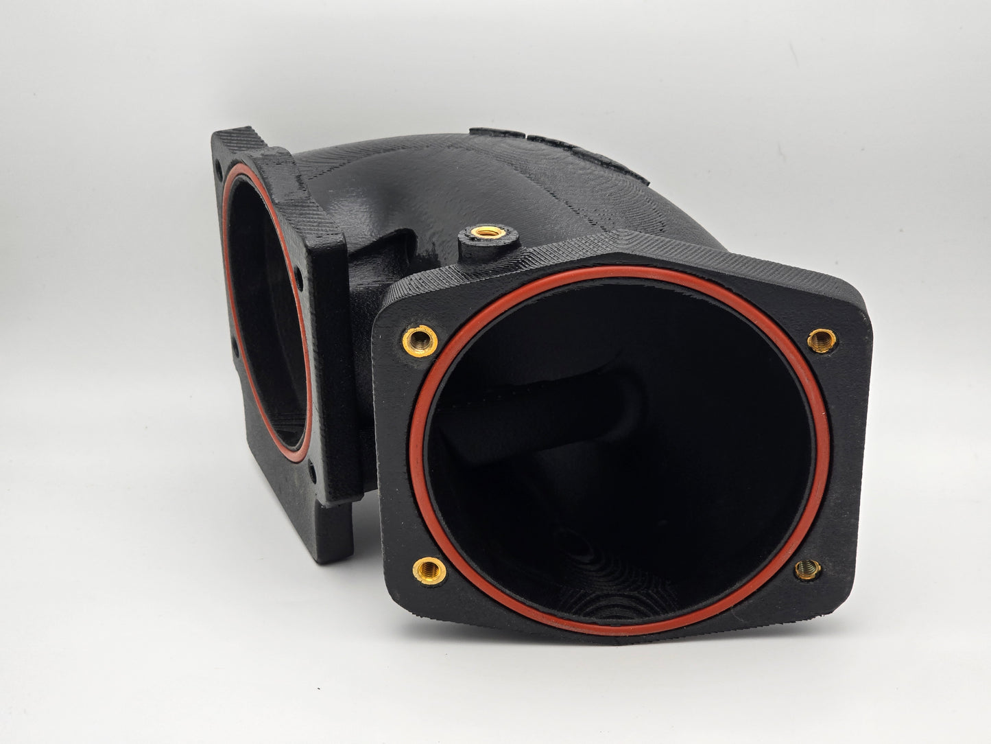 Supercharger throttle body adapters