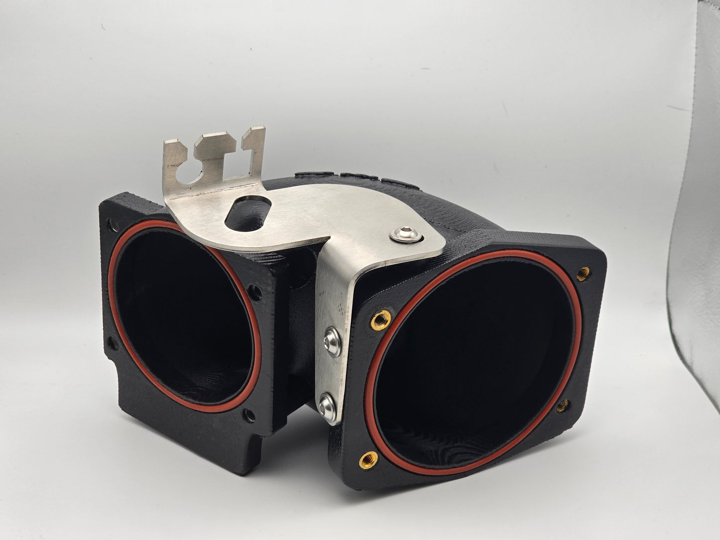 Supercharger throttle body adapters