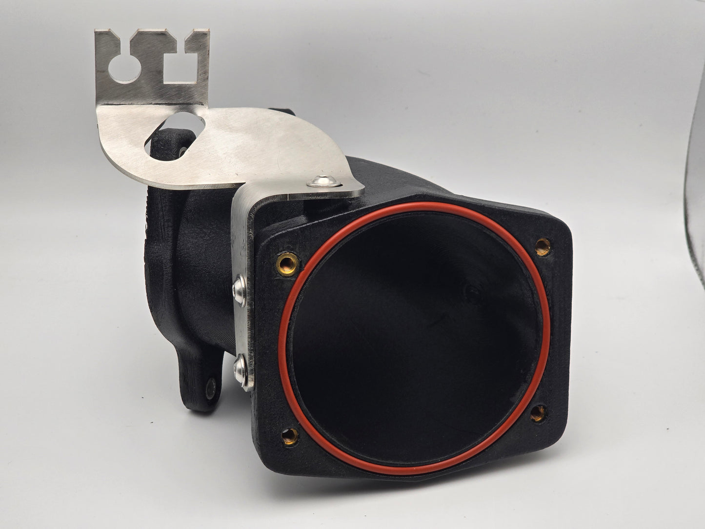 Supercharger throttle body adapters