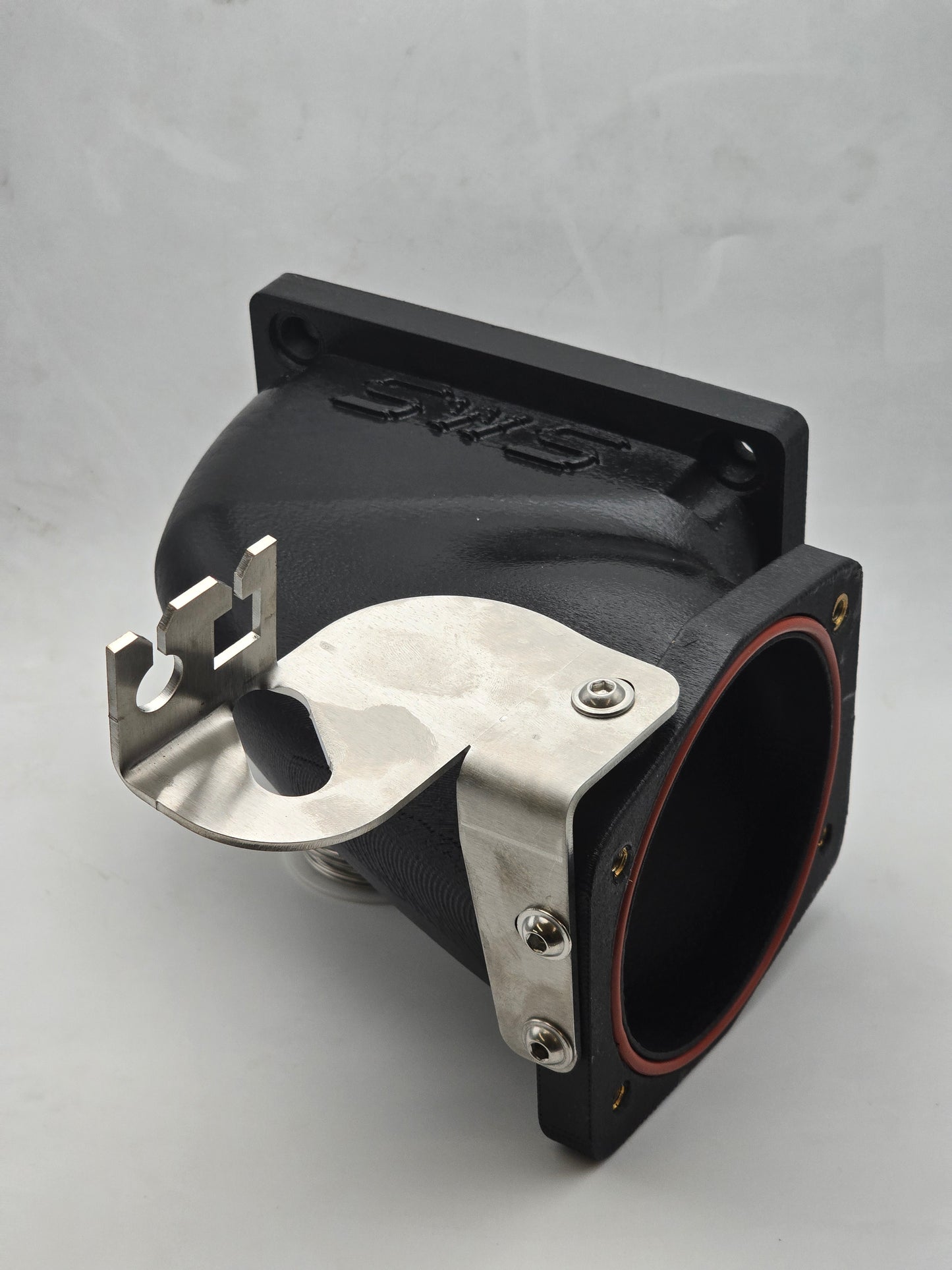 Supercharger throttle body adapters