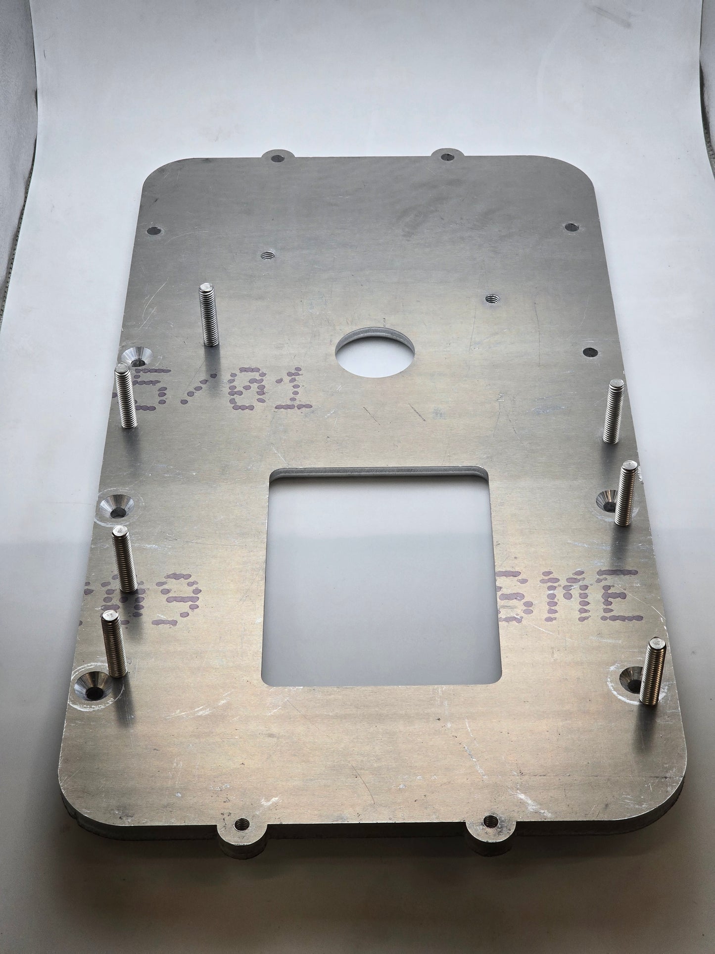 Holley manifold supercharger adapter plates