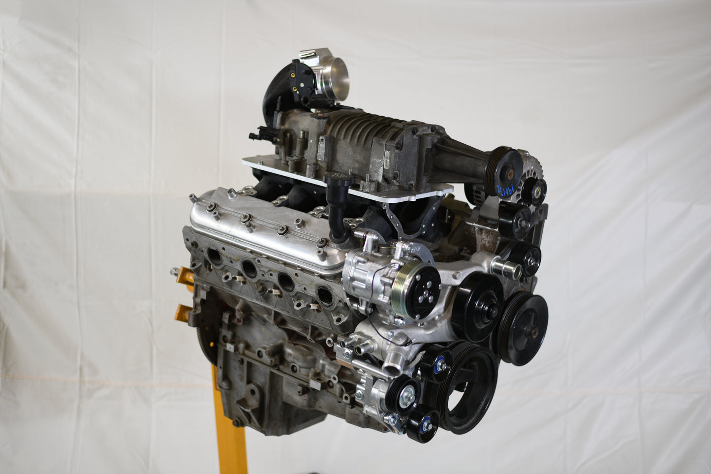 Supercharger throttle body adapters